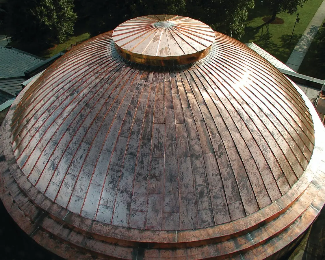 Craftsman Roofing crew installing a new roof in Allegany